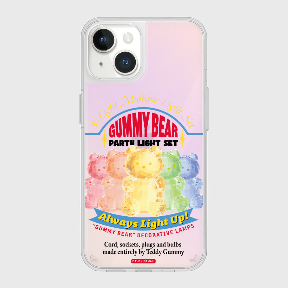 [THENINEMALL] Gummy Light Set Mirror Phone Case