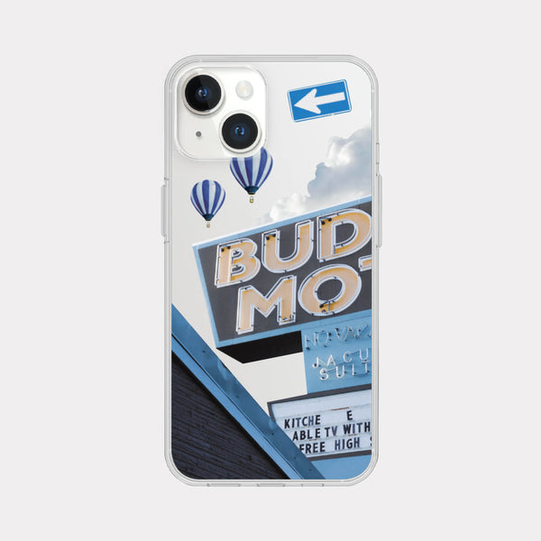 [Mademoment] Go On Trip Design Clear Phone Case (3 Types)