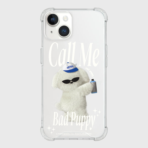 [THENINEMALL] Bad Puppy Ppokku Clear Phone Case (3 types)