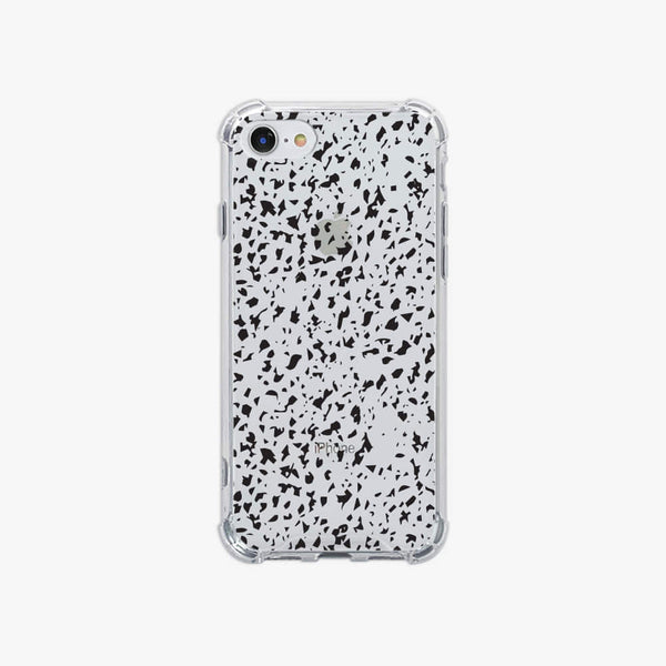 [Mademoment] Sand Pattern Design Clear Phone Case (3 Types)