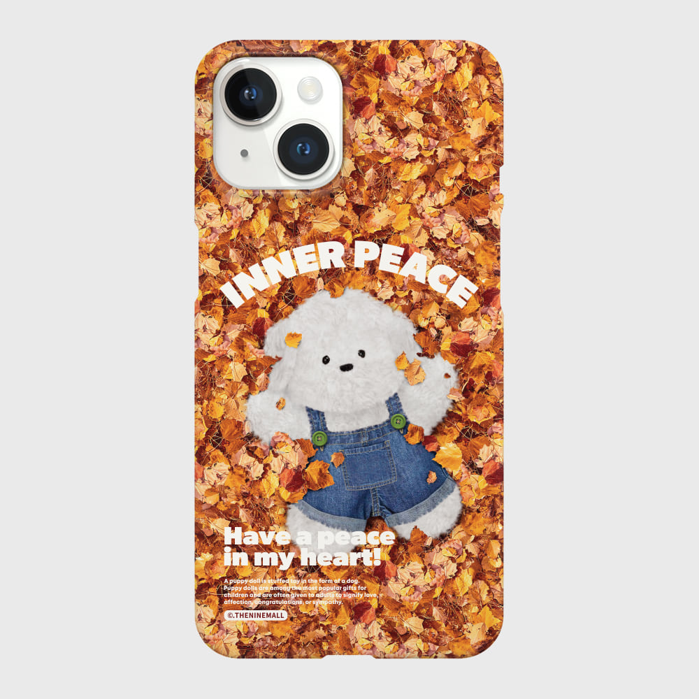 [THENINEMALL] Maple Inner Peace Ppokku Hard Phone Case (2 types)