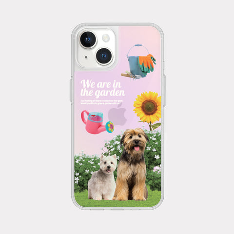 [Mademoment] Grow A Garden Design Glossy Mirror Phone