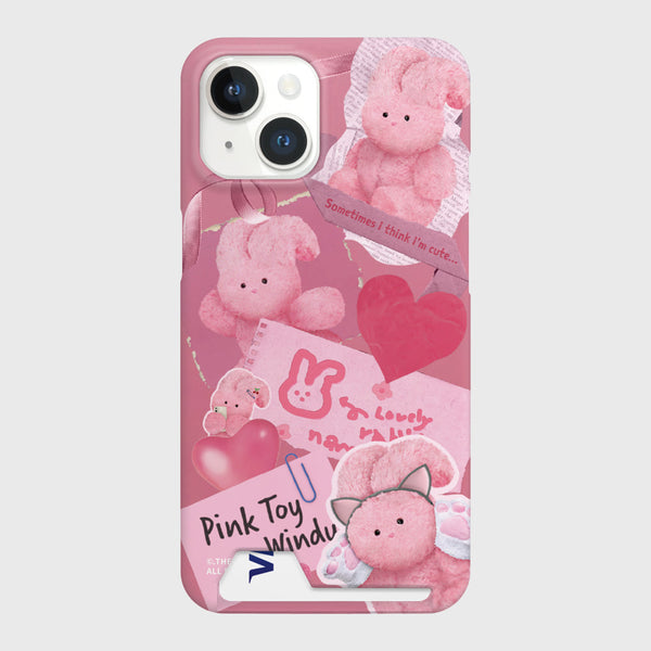 [THENINEMALL] Windy Collage Hard Phone Case (2 types)