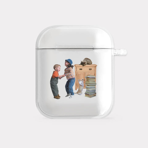 [Mademoment] Joyful Day Design Clear AirPods Case