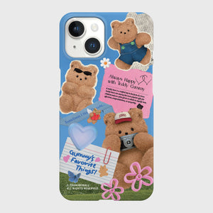 [THENINEMALL] Gummy Collage Hard Phone Case (2 types)