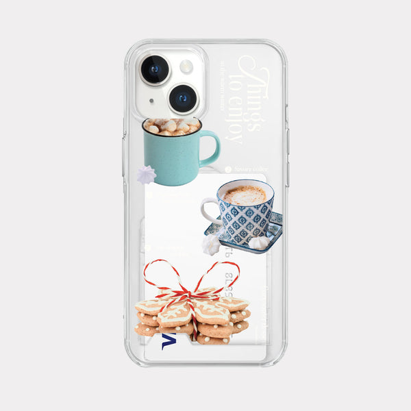 [Mademoment] Holiday Dessert Design Clear Phone Case (3 Types)