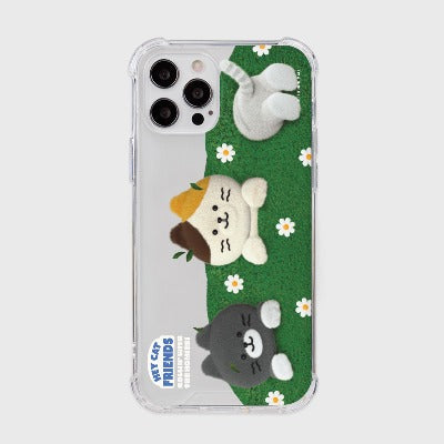 [THENINEMALL] Play In The Bush Clear Phone Case (3 types)