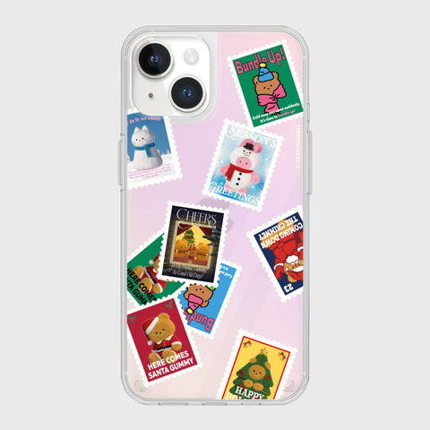 [THENINEMALL] Holiday Seal Sticker Mirror Phone Case