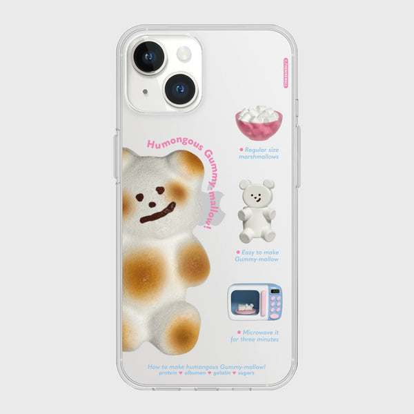 [THENINEMALL] Recipe Gummy Mallow Clear Phone Case (3 types)