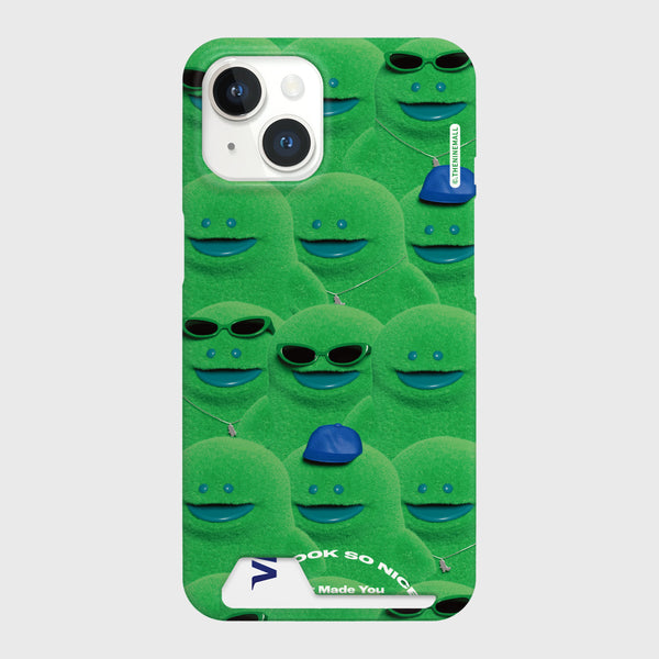 [THENINEMALL] Nice Raptor Pattern Hard Phone Case (2 types)