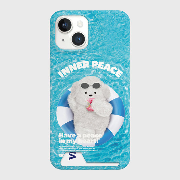 [THENINEMALL] Swim Ppokku Inner Peace Hard Phone Case (2 types)