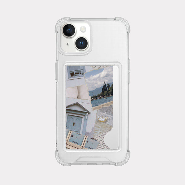 [Mademoment] Collage Holiday Design Clear Phone Case (1 Type)
