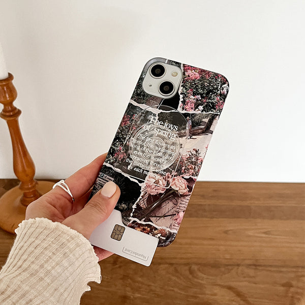 [Mademoment] Floral Garden Collage Design Phone Case