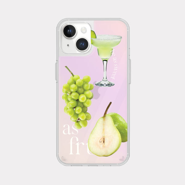 [Mademoment] Sweet Fruits Design Glossy Mirror Phone Case