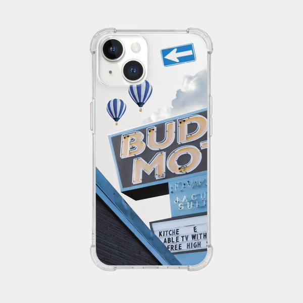 [Mademoment] Go On Trip Design Clear Phone Case (3 Types)