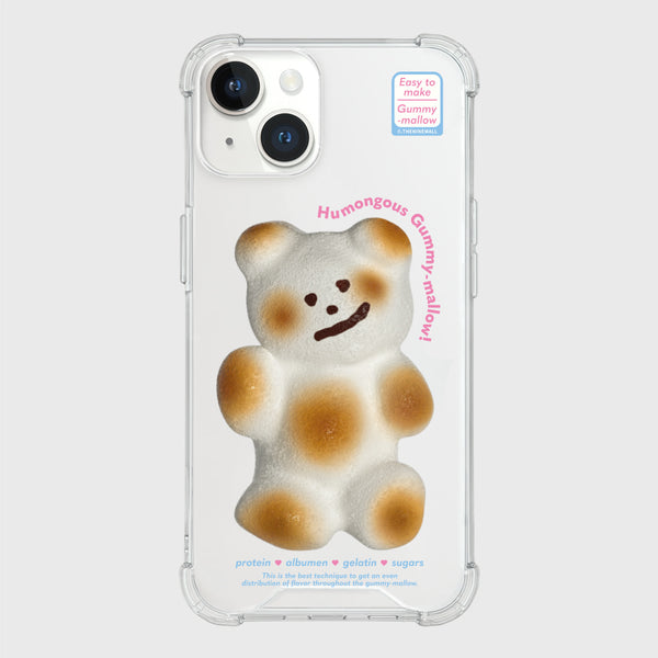 [THENINEMALL] Humongous Gummy Mallow Clear Phone Case (3 types)