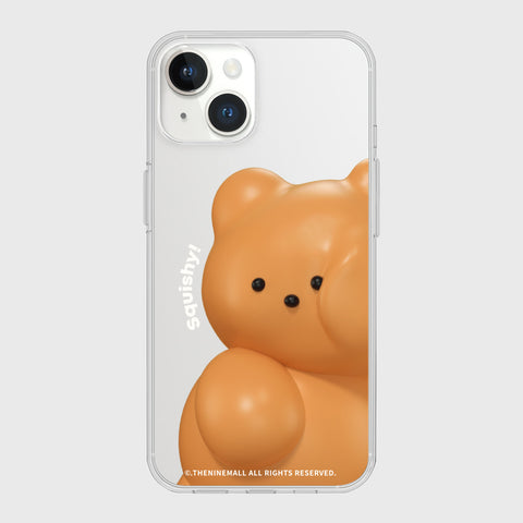 [THENINEMALL] Gummy Squishy Clear Phone Case (3 types)