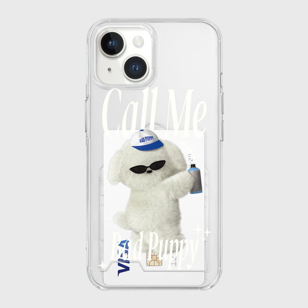 [THENINEMALL] Bad Puppy Ppokku Clear Phone Case (3 types)