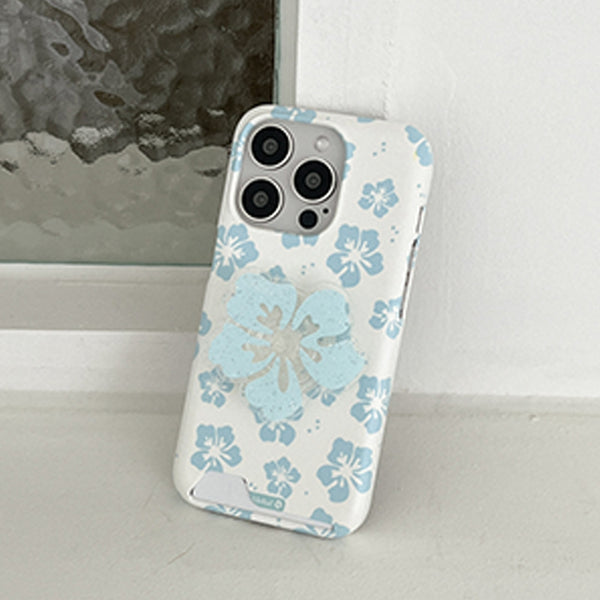 [Mademoment] Aloha Flower Design Phone Case