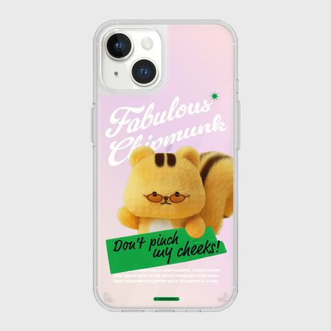 [THENINEMALL] Fabulous Chipmunk Mirror Phone Case