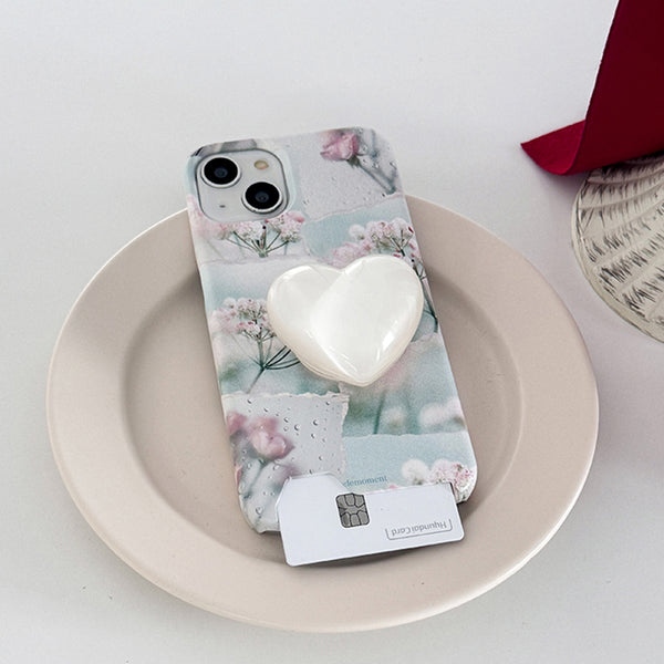 [Mademoment] Dreamy Floral Collage Design Phone Case