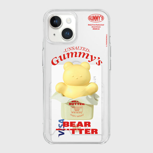 [THENINEMALL] Butter Gummy Clear Phone Case (3 types)