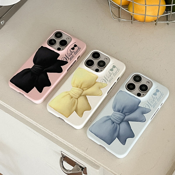 [Mademoment] Big Wish Ribbon Design Phone Case