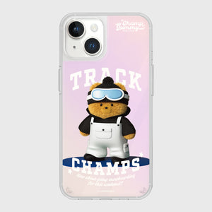 [THENINEMALL] Snowboarder Gummy Mirror Phone Case