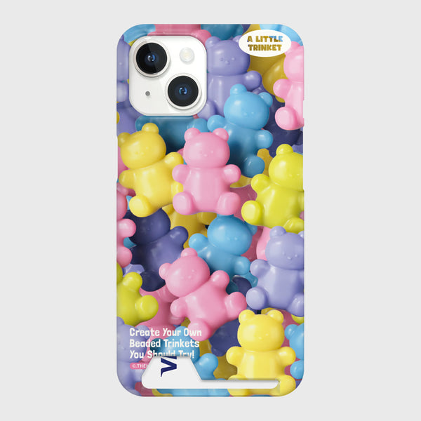 [THENINEMALL] Beads Gummy Pattern Hard Phone Case (2 types)