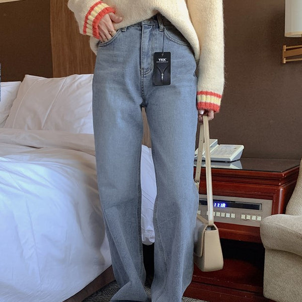 [FROM HEAD TO TOE] Straight Denim Pants