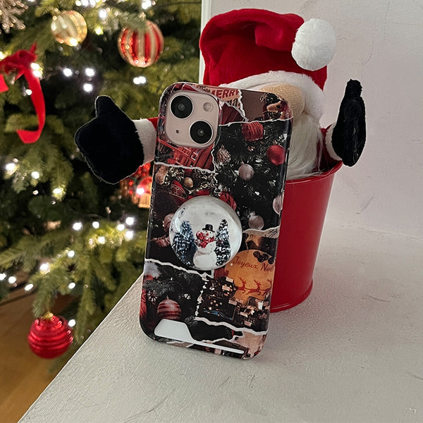 [Mademoment] Collage Shiny Holiday Design Phone Case