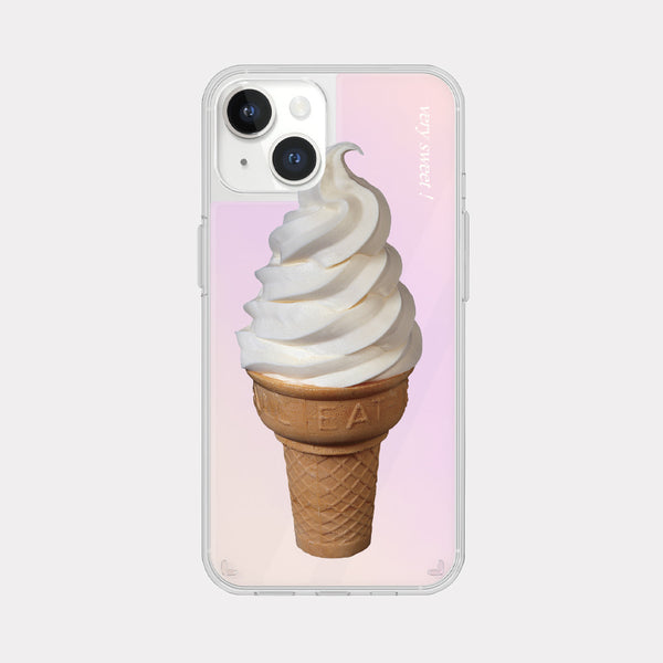 [Mademoment] Sweet Ice Cream Design Glossy Mirror Phone Case