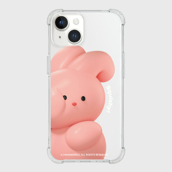 [THENINEMALL] Windy Squishy Clear Phone Case (3 types)