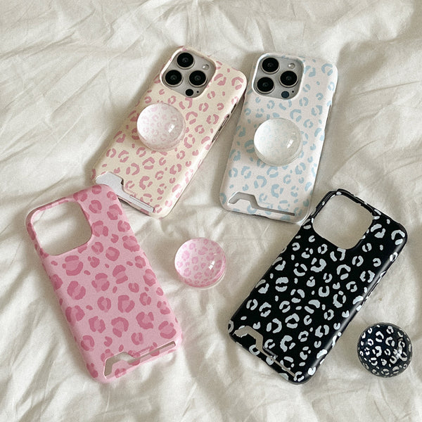 [Mademoment] Leopard Pattern Design Phone Case