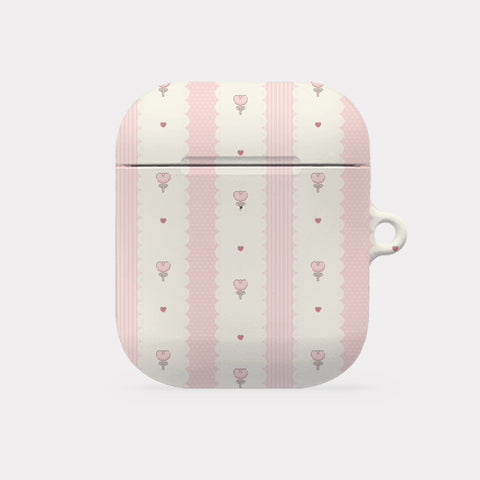 [Mademoment] Mini Tulip Pattern Design AirPods Case