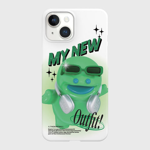 [THENINEMALL] New Outfit Raptor Hard Phone Case (2 types)