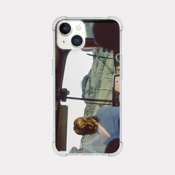 [Mademoment] Afternoon Bus Design Clear Phone Case (3 Types)