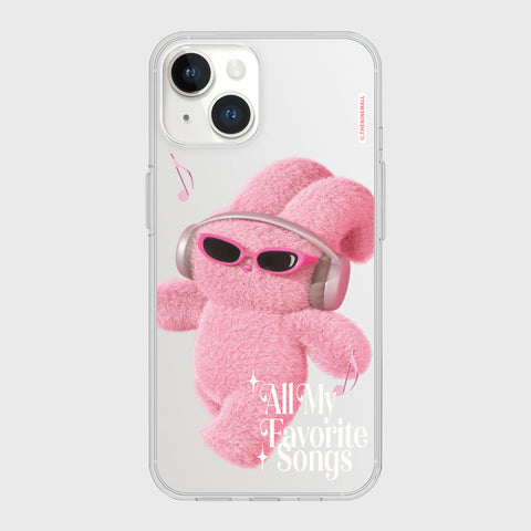 [THENINEMALL] Windy Favorite Songs Clear Phone Case (3 types)