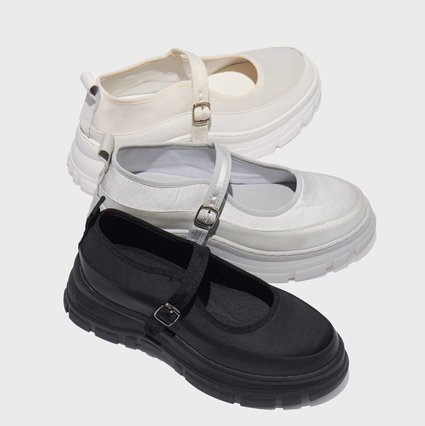 [Rockfish Weatherwear] FLATFORM STRAP MARYJANE (3 Colours)