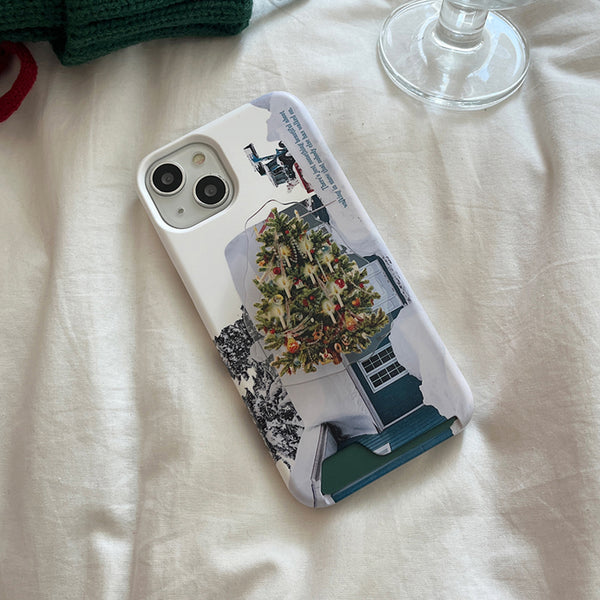 [Mademoment] Beautiful Snow Pile Design Phone Case