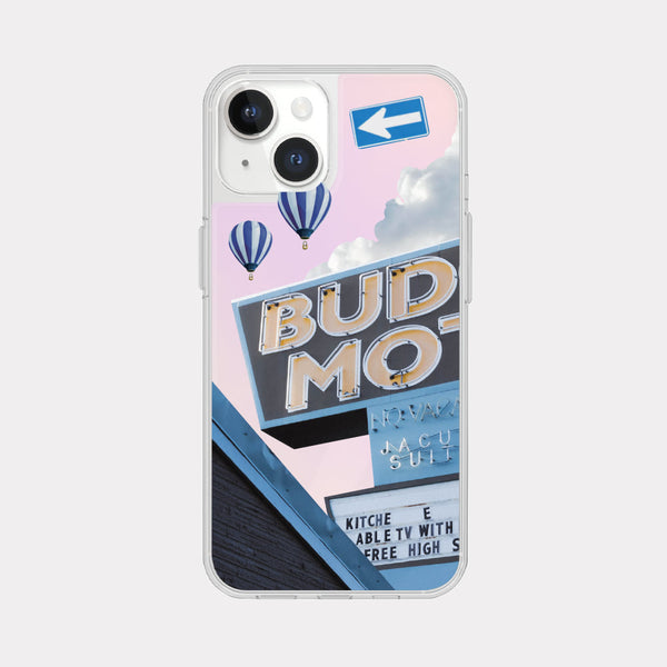 [Mademoment] Go On Trip Design Glossy Mirror Phone Case