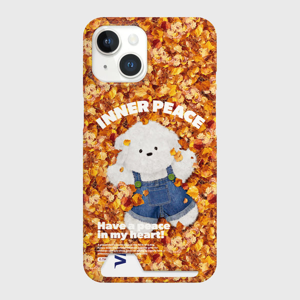 [THENINEMALL] Maple Inner Peace Ppokku Hard Phone Case (2 types)