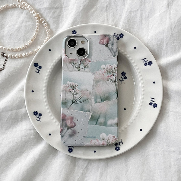 [Mademoment] Dreamy Floral Collage Design Phone Case