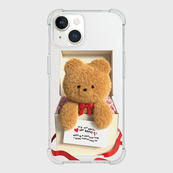 [THENINEMALL] Present Gummy Clear Phone Case (3 types)