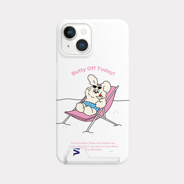 [Mademoment] Off Today Butty Design Phone Case