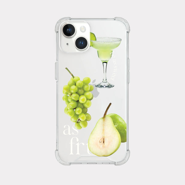 [Mademoment] Sweet Fruits Design Clear Phone Case (3 Types)