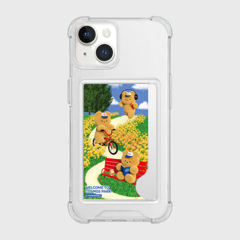 [THENINEMALL] Welcome To Cosmos Park Clear Phone Case (1 type)