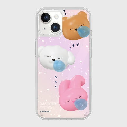 [THENINEMALL] Pattern Sweet Dreams Mirror Phone Case