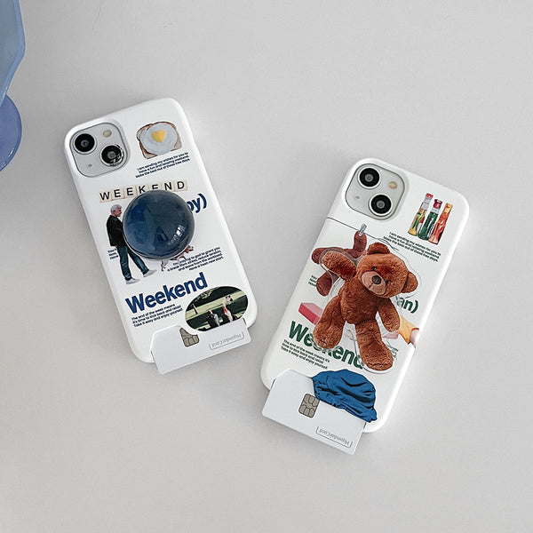 [Mademoment] Happy Weekend Design Phone Case