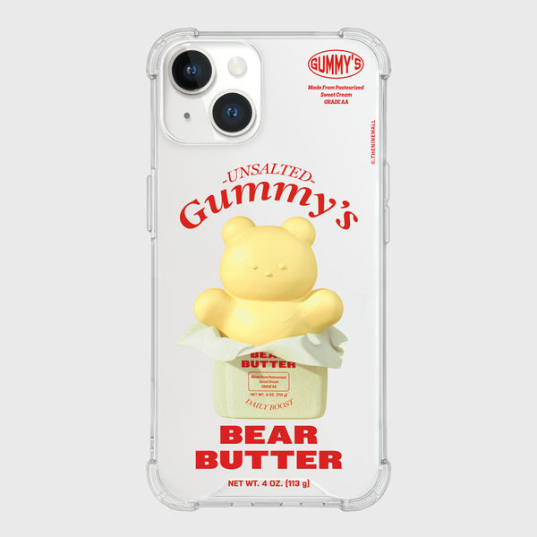 [THENINEMALL] Butter Gummy Clear Phone Case (3 types)